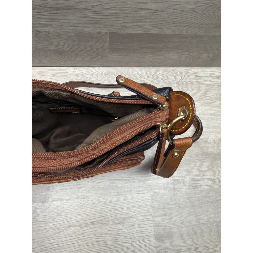B.O.C. Born Concept B.Ø.C. Pebbled Black Vegan Leather Shoulder Bag - Picture 13 of 14